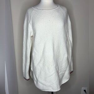 Tommy Hilfiger Cream Crew Neck Sweater